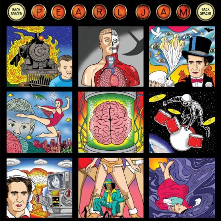 Capa do novo trabalho do Pearl Jam, Backspacer